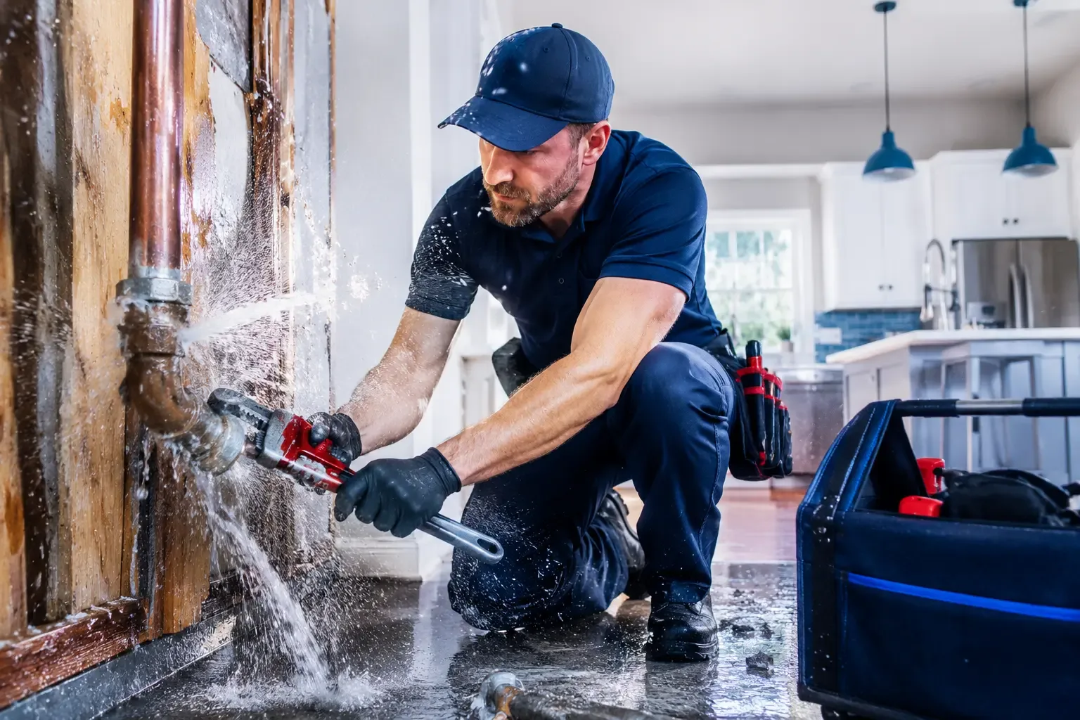 Local emergency pipe repair professionals in Donnelsville, OH